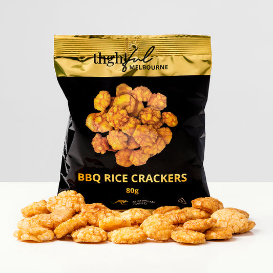 Wholesale 100 x BBQ Rice Crackers 80g ($3.00 each)