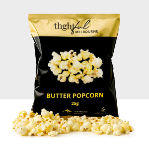 Wholesale 120 x Butter Popcorn Bag 25g (GF) ($3.00 each)