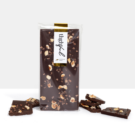 Belgium Dark Nut Chocolate Bar